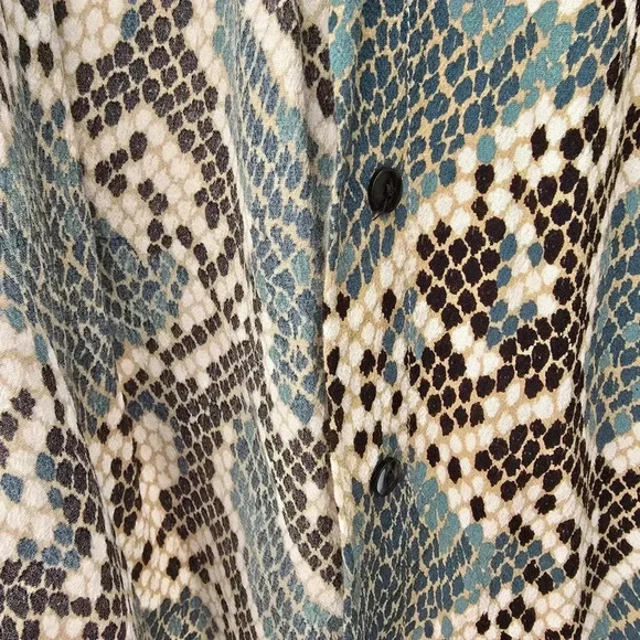 TOPSHOP snake print blouse - Picture 5 of 7